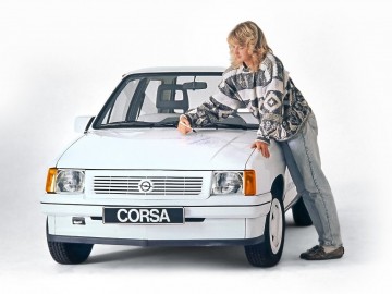 Opel Corsa i Steffi Graf